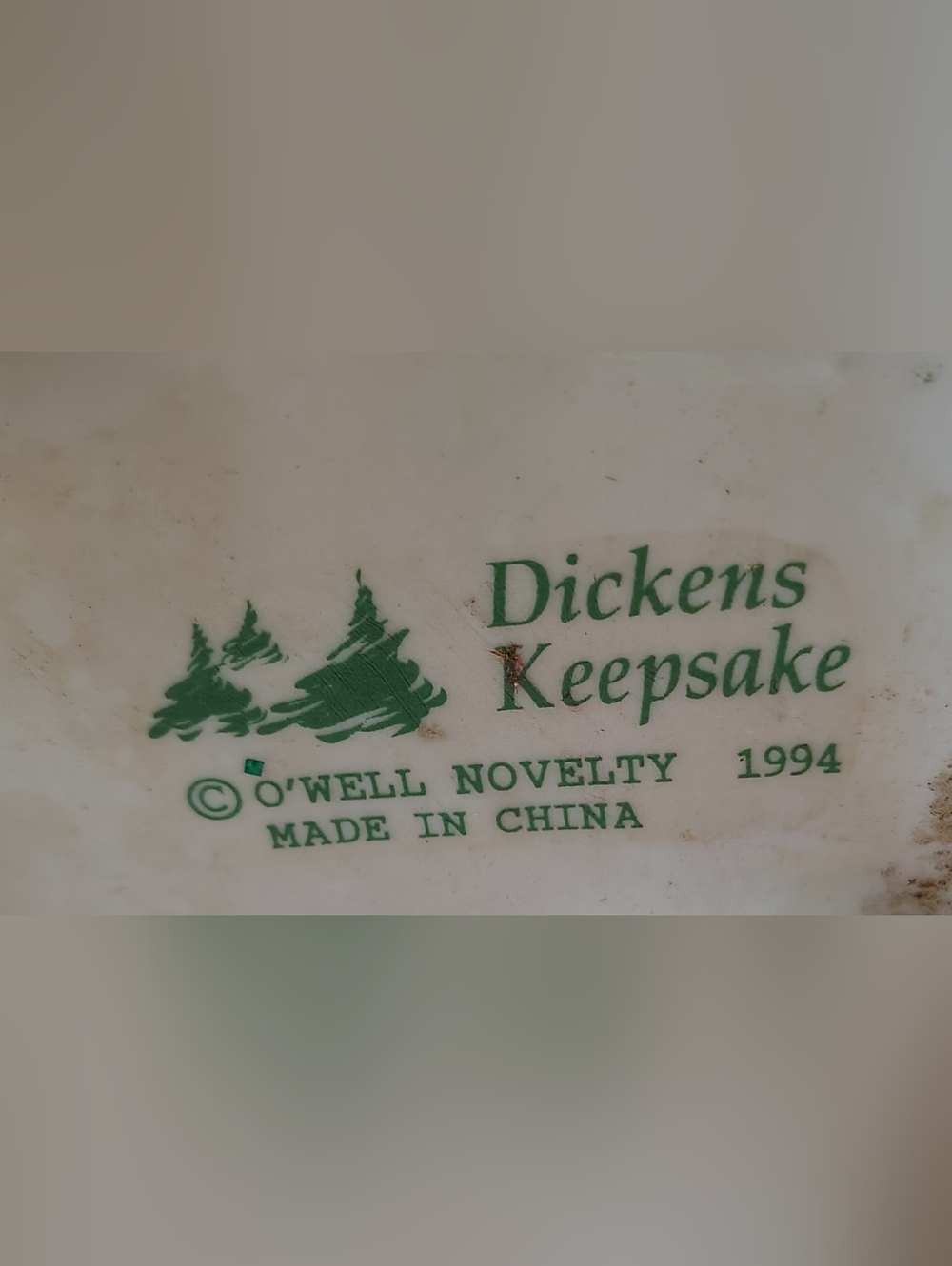 Dickens Keepsake Rose & Crown 1994 O'well Novelty Christmas Building & Pub - Picture 7 of 9